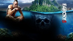 Mountains Guns game Islands Sharks Far Cry skulls posters 