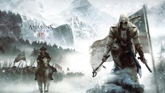 Mountains Horses Army Flags assassins creed 3 assassins creed 