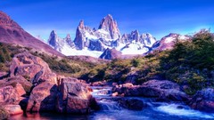 Mountains ice patagonia argentina