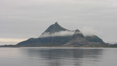 Mountains Islands clouds fog