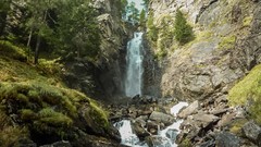 Mountains Italy waterfalls