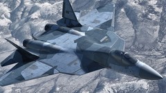 Mountains jet aircraft