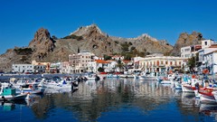 Mountains lakes reflections