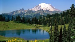 Mountains Landscapes forests