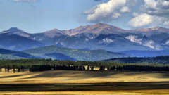 Mountains Landscapes forests fields