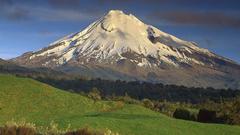 Mountains Landscapes grass nature