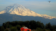 Mountains Landscapes houses nature
