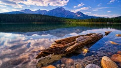 Mountains Landscapes lakes reflections