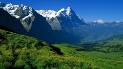 Mountains Landscapes meadows