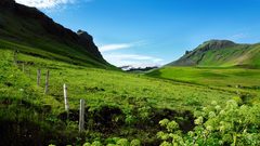 Mountains Landscapes meadows