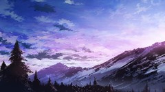 Mountains Landscapes nature drawings