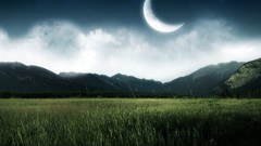 Mountains Landscapes nature night