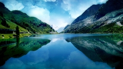 Mountains Landscapes nature reflections