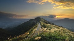 Mountains Landscapes nature roads