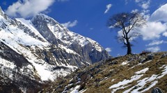 Mountains Landscapes nature snow