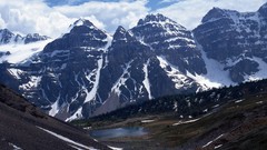Mountains Landscapes nature snow
