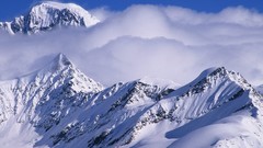 Mountains Landscapes nature snow