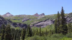 Mountains Landscapes nature Trees