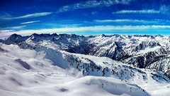 Mountains Landscapes nature winter