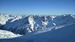 Mountains Landscapes nature winter