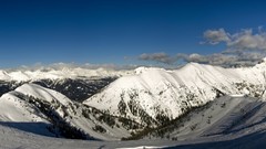 Mountains Landscapes nature winter