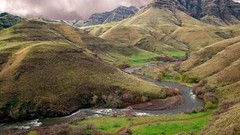 Mountains Landscapes rivers