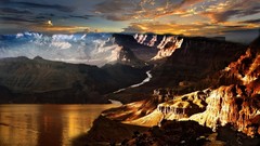 Mountains Landscapes rivers