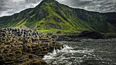 Mountains Landscapes rocks stones