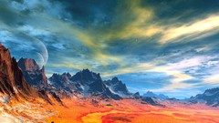 Mountains Landscapes skyscapes