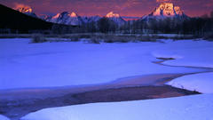 Mountains Landscapes snow