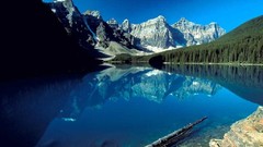 Mountains Landscapes Trees lakes