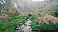 Mountains Landscapes valleys streams