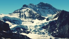 Mountains Landscapes winter snow