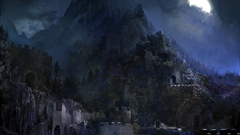 Mountains moon valleys the