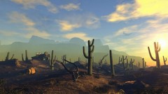 Mountains nature deserts cactus