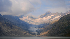 Mountains nature lakes
