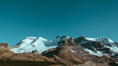 Mountains nature landscape snowy peak snow jasper national park