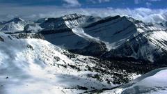 Mountains nature snow glacier