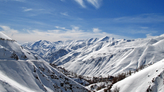 Mountains nature valleys