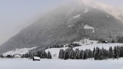 Mountains nature winter snow