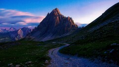 Mountains pathway nature landscape