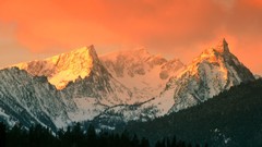Mountains peak Montana