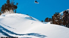 Mountains rider Sports Snowboarding