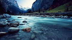 Mountains rivers north american