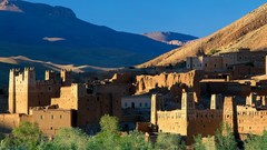 Mountains ruins atlas morocco