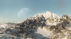 Mountains skyscapes