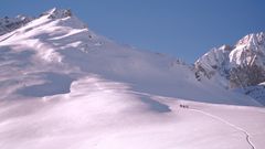 Mountains snow awesome landscape