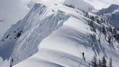 Mountains snow landscapes