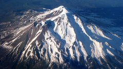 Mountains snow nature