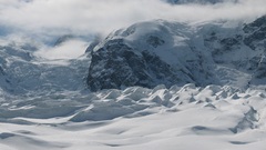 Mountains snow nature